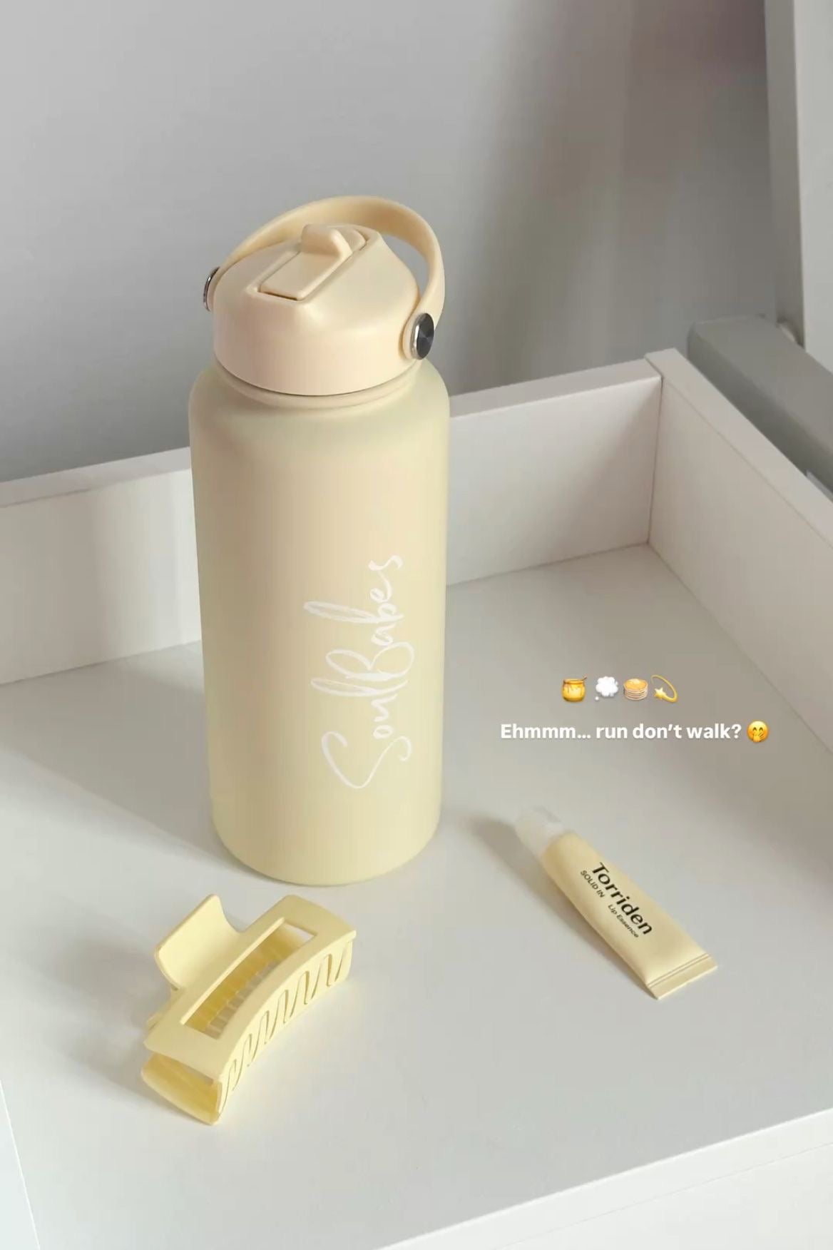 Nerezová láhev SoulBabes Yellow