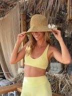 Sportovní podprsenka Yellow