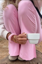 Široké legíny Pinky